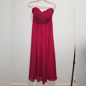 Elegant Red Evening Gown
